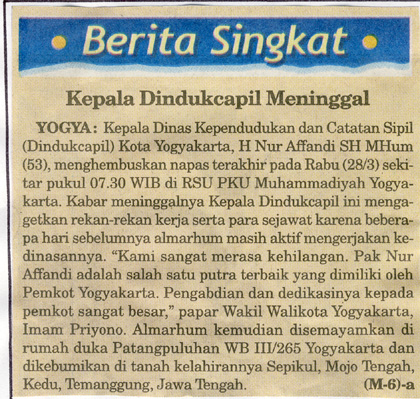 Kliping jogja terbaru